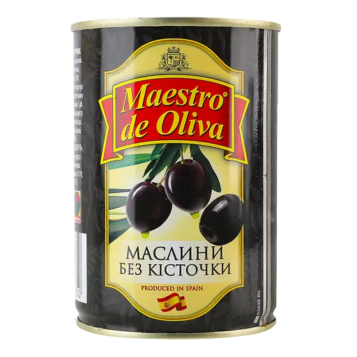 Набір: Ананас Iberica кільцями 580 мл + Маслини Maestro de Oliva чорні без кісточки 280 г - фото 3