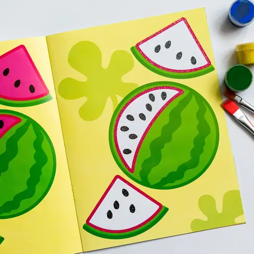 Тактильна розмальовка. Фрукти та ягоди - фото 5