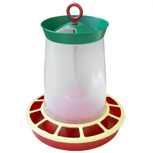 Годівниця Бункер Сюрприз для домашніх птахів пластикова 7 л - фото 1