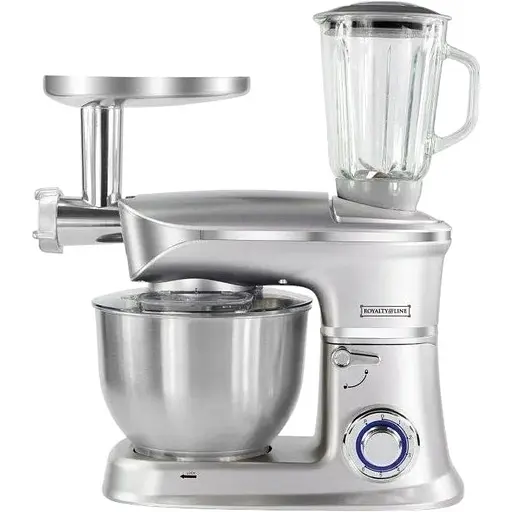 Кухонная машина Royalty Line 3в1RL-PKM1900.7BG Silver