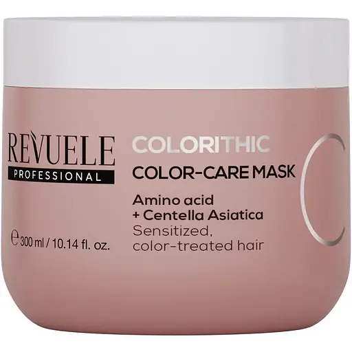 Маска для фарбованого волосся Revuele Hair Prof Colorithic Color-Care 300 мл - фото 1