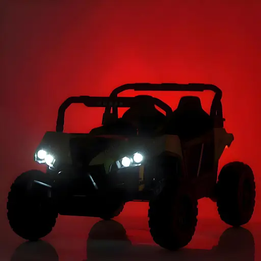 Електромобіль дитячий Bambi M 5911EBLR-3-2 24V на 2 моторах та USB для музики червоно-чорний - фото 7
