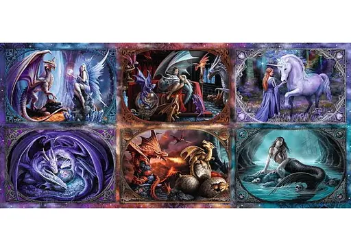 Пазл Trefl Бесконечная коллекция: Фэнтези существа 9000 эл. (81034) - фото 2