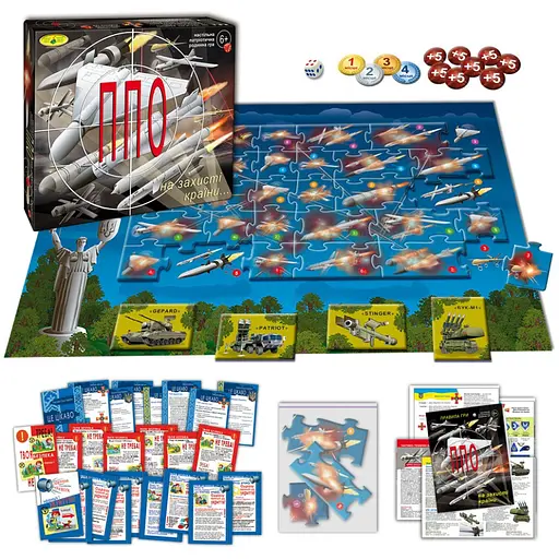 Настільна дитяча гра "ППО на захисті країни" 81435 - фото 3