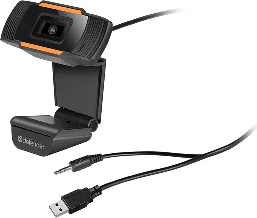 Веб-камера Defender G-Lens 2579 Black 2 Mp 1280x720/30 fps микрофон угол обзора 48° универсальное крепление USB 1.2 м (63179) - фото 4