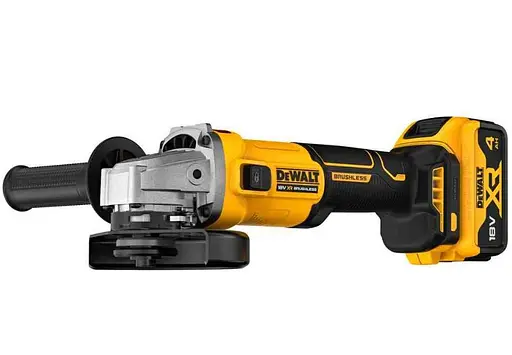 Шлифмашина угловая-болгарка DeWALT аккумуляторная бесщеточная с АКБ и ЗУ DCG407M1T - фото 2