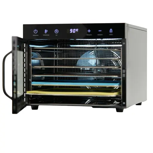 Дегідратор професійний Tekhniko DH-06H-BK (6 лотків) чорний - фото 10