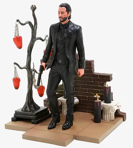 Діорама Diamond Select Toys Джон Вік John Wick Chapter 2 23 см WST Movies JW JW - фото 4