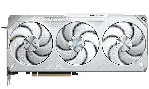 Видеокарта Gigabyte AMD Radeon RX 9070 XT 16GB GAMING OC ICE (GV-R907XGAMINGOCICE-16GD) (GDDR6, 256 bit, PCI-E v5.0 x16) - фото 1