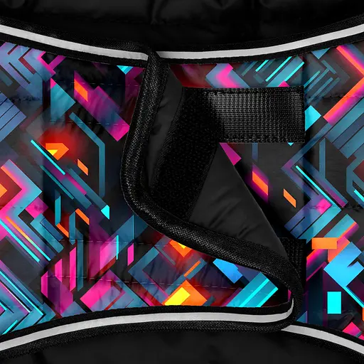 Курточка-накидка для собак Waudog Clothes, малюнок "Нескінченні світи", XL, А 47 см, B 68-80 см, С 42-52 см - фото 4