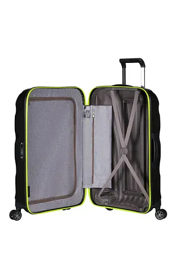 Валіза 69 См Samsonite C-LITE BLACK/LIME 69x46x29 CS2*19010 - фото 2