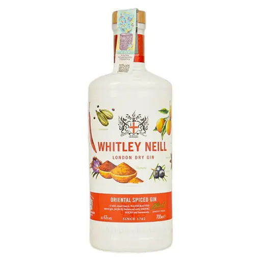 Джин Whitley Neill Oriental Spiced Gin 43% 0.7 л - фото 1