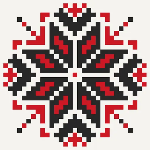 Картина за номерами "Етнічний орнамент" 13039-AC 30х30 см