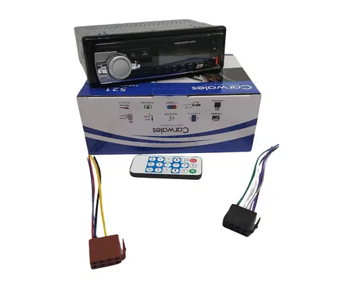 Автомобільна магнітола JSD-521 з Bluetooth та двома USB-портами для відтворення музики Чорна - фото 10