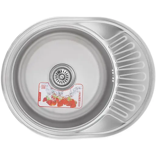 Мойка кухонная ZERIX Z5745-08-180D decor (ZX1593) - фото 1