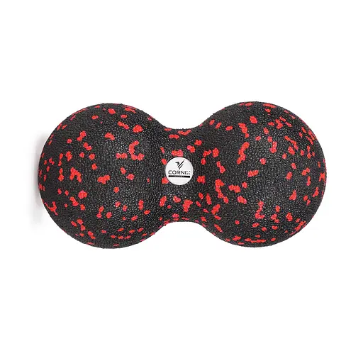 Массажный мяч двойной Cornix EPP DuoBall 8 x 16 см XR-0124 - фото 1