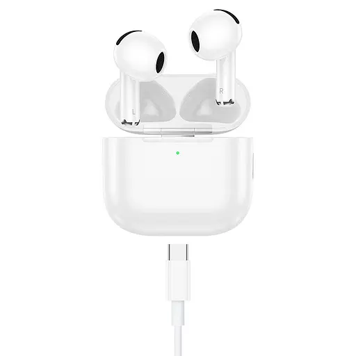 Бездротові навушники Hoco EW78 True wireless stereo headset BT5.4, 30mAh, 300mAh, 4h white - фото 4