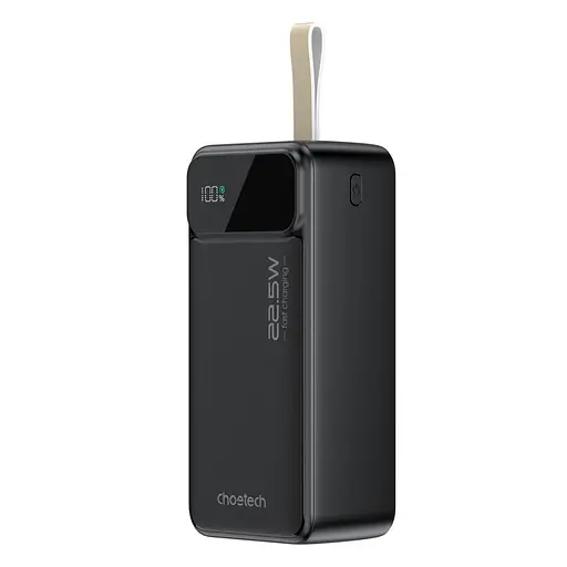 Повербанк 40000mAh Choetech B731 Black 22.5W QC3.0 PD3.0 (43-00117)
