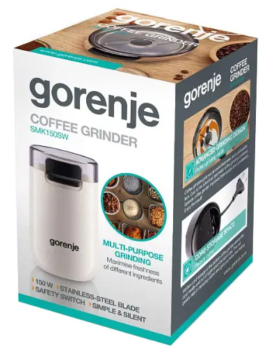 Кофемолка Gorenje SMK150SW (6990446) - фото 6