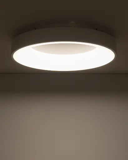 Світильник стельовий Nowodvorski 11201 Nikki Round LED 1x48W 3000K 4200Lm IP20 білий - фото 2