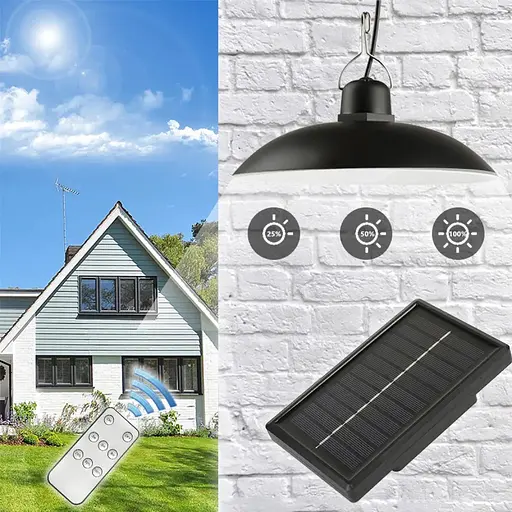 Світильник вуличний Works GSL-СL30W-65K на сонячних панелях IP65, 4x1200 мАг 18x18.7 см (145919) - фото 13