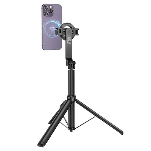 Селфи - монопод - штатив с беспроводной кнопкой Hoco K25 Sherkhan magnetic - фото 2