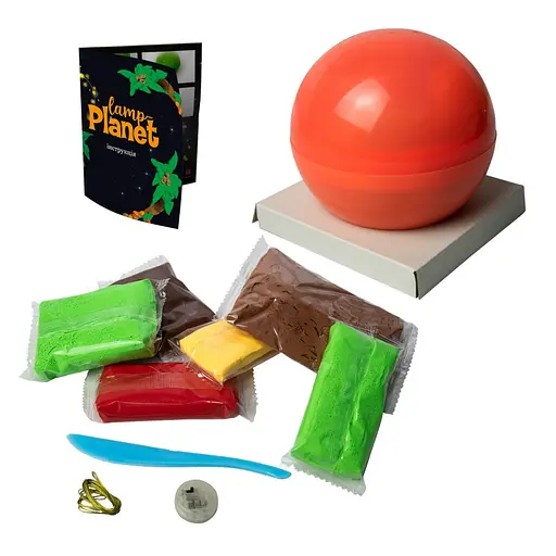 Набор для творчества "Lamp-planet" Strateg 30222 пластмассовые полусферы - фото 1