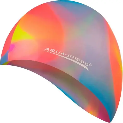 Шапочка для плавання Aqua Speed Bunt Помаранчевий/Блакитний (1000-113-86)