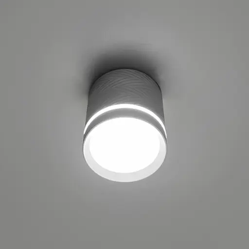 Накладний білий фактурний світильник 4000K Ø8,5х9 см | Line F | Арт. JY-MZTD-165 WH - фото 1