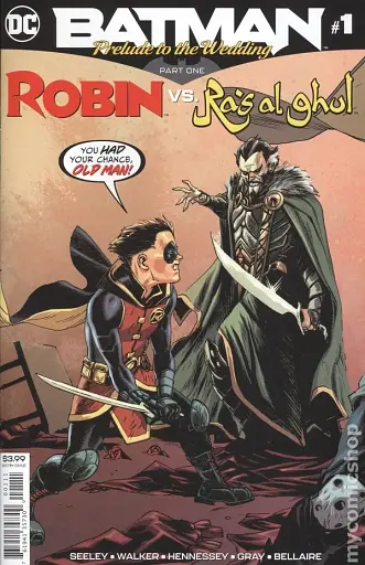Batman Prelude to the Wedding Robin vs. Ras Al Ghul (2018 DC) #1