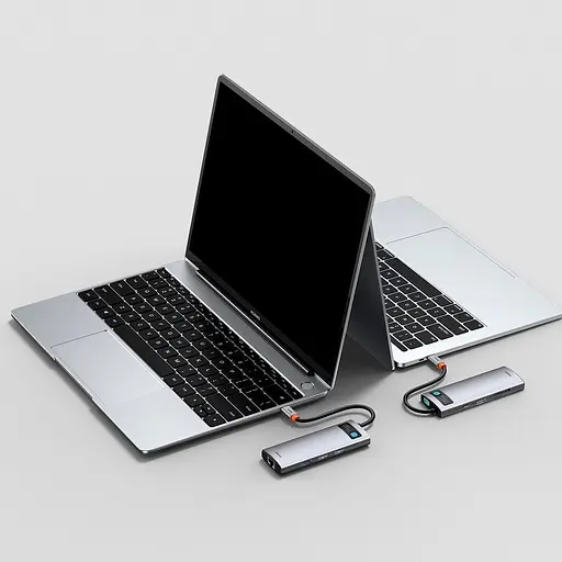 USB-хаб Baseus Metal Gleam Series 8-in-1 Multifunctional Type-C HUB Space Gray (CAHUB-CV0G) [77937] - фото 10