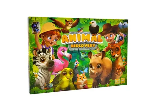 Настільна гра Danko Toys Animal Discovery (укр.) (G-AD-01-01U)