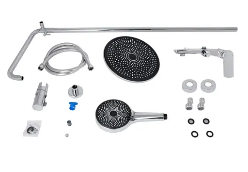 Душевая система для душа Qtap Slavonice Chrome QTSLA110CRM45912 - фото 9