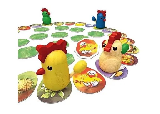Настольная игра Zoch Цыплячьи бега (Zicke Zacke Huhnerkacke) (англ.) (601121800) - фото 5
