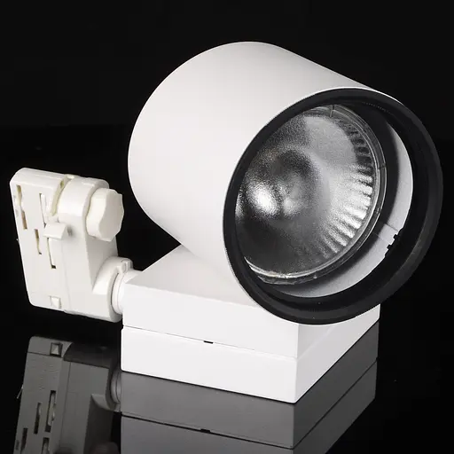 Светильник трековый поворотный под лампу KW-2/70W E27 WH Brille L105-005 - фото 2