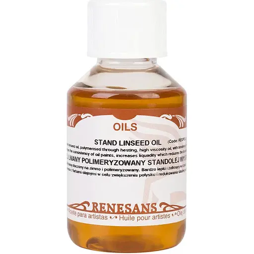 Олія Renesans лляна полімеризована 100 мл   - фото 1