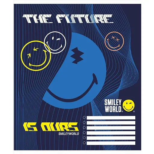 Уцінка. Набір зошитів загальних Yes Smiley World А5 в лінію 24 аркуші (766398) - фото 5