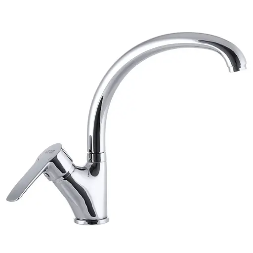 Змішувач для кухні Cron Columbia 777 гайка CR0012 Хром - фото 1