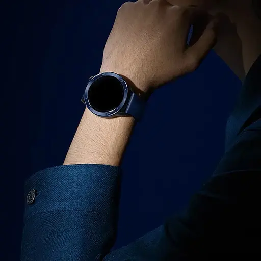 Ремінець шкіряний Tamister для годинника Xiaomi Watch 2/ 2Pro/ S4/ S3/ S2/ S1 22 мм Blue - фото 6