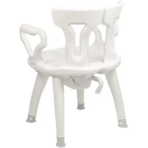 Стул гигиенический для душа FreeOn ТЕ-74 пластиковый белый 74 см - фото 2