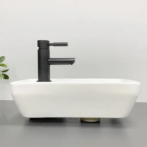 Умивальник VBI Jesi R white підвісний VBI-015613, Білий - фото 2