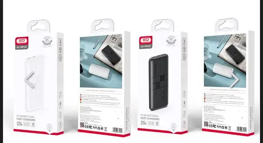 Портативна батарея XO PR187 10000 мач зовнішній акумулятор чорний - фото 4