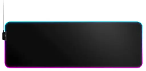 Ігрова поверхня SteelSeries QcK Prism RGB Cloth XL Black (63826) - фото 1