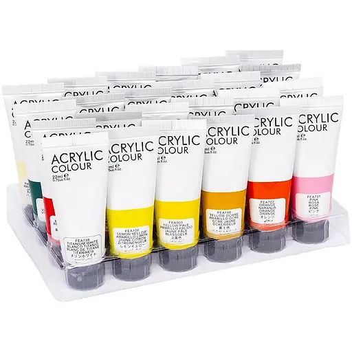 Набір акрилових фарб "Art Ranger" Bambi PA32.24022.A, 24 кольори - фото 2