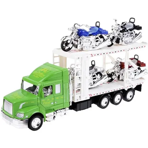 Игрушечный грузовик с платформой для машинок IM80A