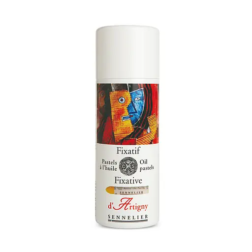 Лак аэрозоль фиксатив Sennelier "d'Artigny", для масляной пастели, 400 мл