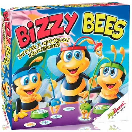 Настольная игра JoyBand Трудолюбивые пчелки (Bizzy Bees) (укр.) (70000) - фото 1