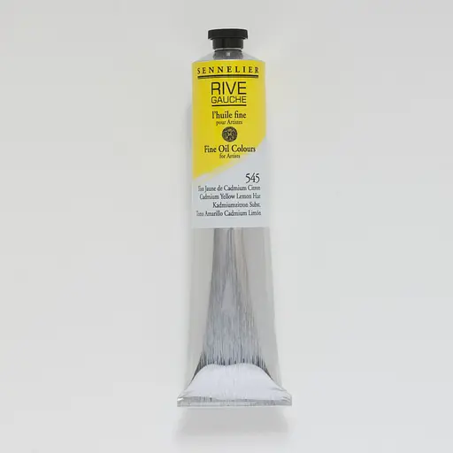 Масляная краска Rive gauche 200 мл, Кадмий желто-лимонный оттенок (Cadmium Yellow Lemon Hue)