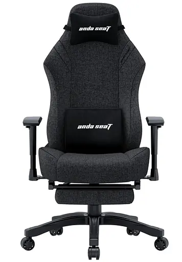 Ігрове крісло Anda Seat Luna Pro Dark Gray Fabric Size L (AD18T-44-GB-F) - фото 2