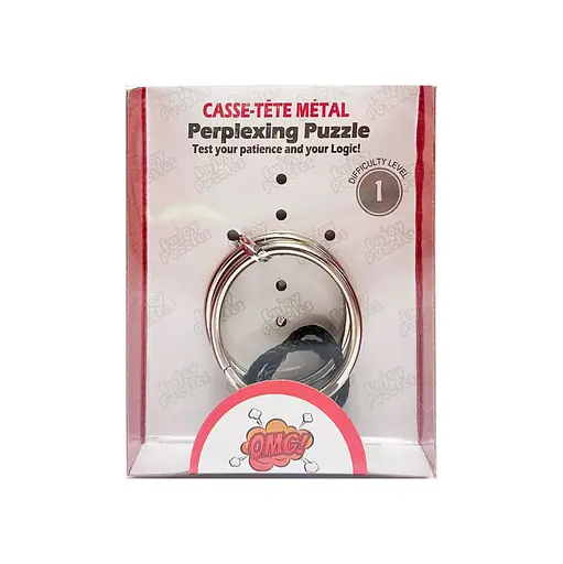 Металева головоломка "Perplexing puzzle" Bambi 5562D-9, 1 складність - фото 1